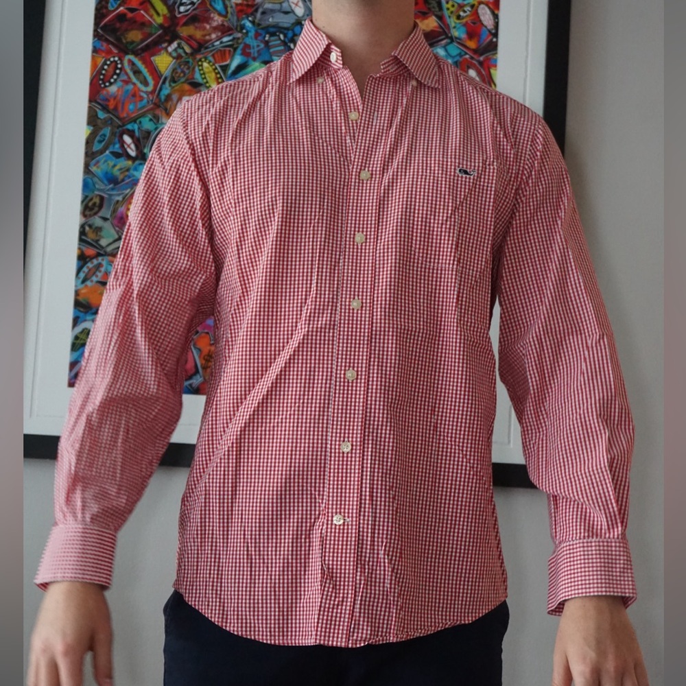 Vineyard Vines Tucker shirt 100% cotton, size M